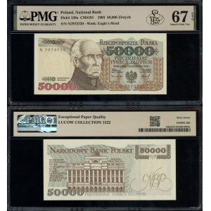 50,000 zlotys, Nov. 16, 1993, N