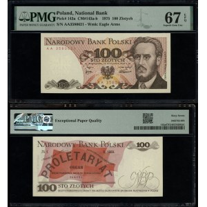 Polska, 100 złotych, 15.01.1975, AA