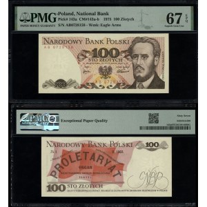 Poland, 100 zlotych, Jan. 15, 1975, AB