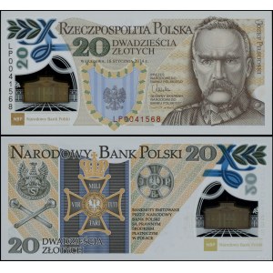 Poland, 20 zlotych, January 16, 2014