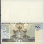 Poľsko, súprava: 2 x 400 zlotých v emisnej brožúre, 24. 12. 1996