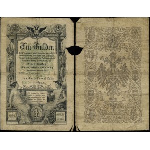 Austria, 1 gulden = 1 złoty reński, 7.07.1866