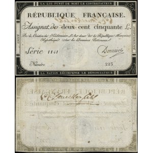 France, 250-livre assignat, (1793)