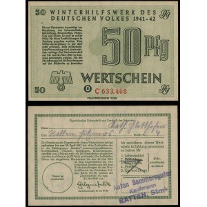 Nemecko, 50 fenigov, 1941–1942