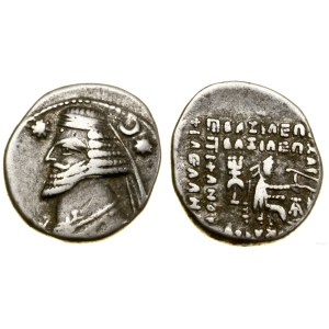 Partia, dracma (circa 57-37 a.C.), Rhagae