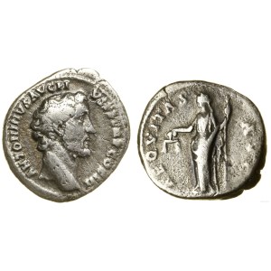 Roman Empire, denarius, (140–143), Rome