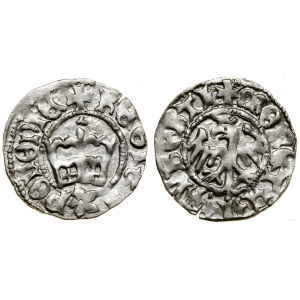 Poland, half-grosz crown coin, undated, Kraków