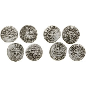 Poland, set of 4 x half-grosz, Kraków