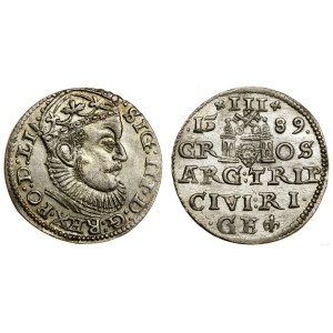 Poland, trojak, 1589, Riga