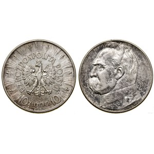 Poland, 10 zlotych, 1935, Warsaw
