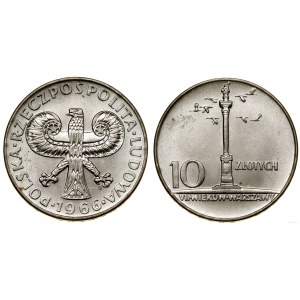 Poland, 10 zlotych, 1966, Warsaw