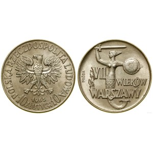 Poland, 10 zlotych, 1965, Warsaw