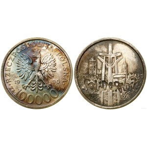 Poland, 100,000 zlotys, 1990, USA