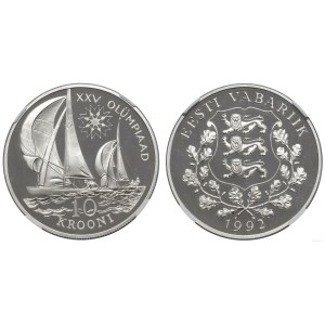 Estonia, 10 kroons, 1992