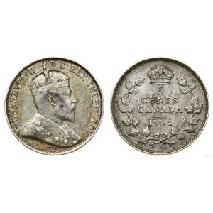 Kanada, 5 centów, 1904, Ottawa