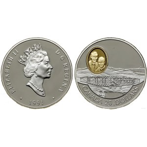 Canada, 20 dollari, 1991, Ottawa