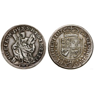 Germany, 1/6 thaler, 1753 IWS, Clausthal