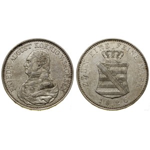 Německo, tolar, 1826, Drážďany