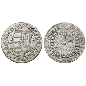 Transylvania, wide grosz, 1628 NB, Nagybánya