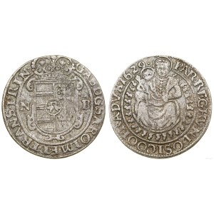 Transylvania, wide grosz, 1629 NB, Nagybánya