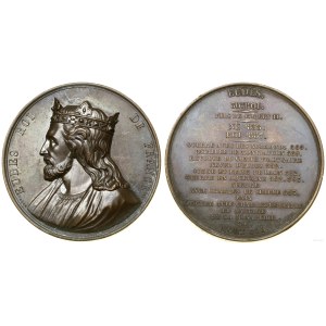 Francja, medal z serii władcy Francji - Odon, 1839