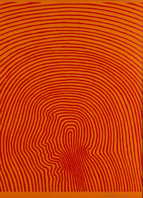 Jan Tarasin (1926 Kalisz - 2009 Warszawa), Bez tytułu, 1990