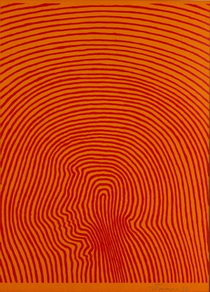 Jan Tarasin (1926 Kalisz - 2009 Warszawa), Bez tytułu, 1990