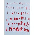 Jan Tarasin (1926 Kalisz - 2009 Warszawa), Bez tytułu, 1990