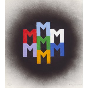 Wojciech Fangor (1922, Warsaw – 2015, Warsaw), Metro, 2014
