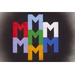 Wojciech Fangor (1922, Warsaw – 2015, Warsaw), Metro, 2014