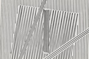 Henryk Stażewski (1894 Warszawa - 1988 Warszawa), Kompozycja linii, 1974