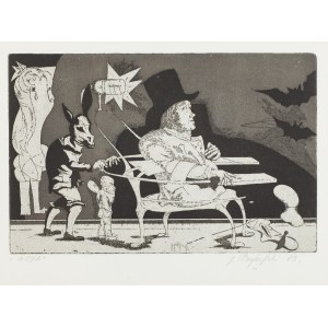 Janusz Przybylski (1937 Poznań - 1998 Varsavia), Goya, 1979