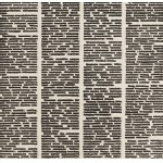 Antoni Starczewski (1924, Łódź – 2000, Łódź), Struck-Through Texts, 1977–79