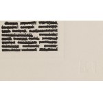 Antoni Starczewski (1924, Łódź – 2000, Łódź), Struck-Through Texts, 1977–79