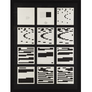 Ryszard Winiarski (1936 Lvov – 2006 Varšava), „Série 1, 2, 3, 4, 5...“ (10 sítotisků), 1978/79
