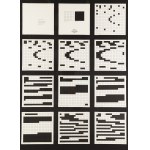 Ryszard Winiarski (1936 Lvov – 2006 Varšava), „Série 1, 2, 3, 4, 5...“ (10 sítotisků), 1978/79