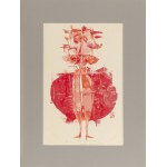 Lucjan Mianowski (1933, Strzemieszyce – 2009, Poznań), “The Pink Girl,” 1960