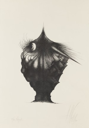 Alicja Wahl (1932 Warszawa - 2020 Warszawa), Bez tytułu, 1975