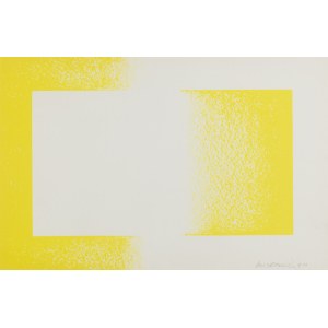 Richard Anuszkiewicz (1930, Erie – 2020, Englewood), Yellow Inside Out, 1970