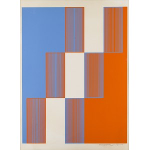 Richard Anuszkiewicz (1930 Erie - 2020 Englewood), Kompozycja, 1973