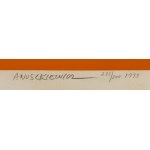 Richard Anuszkiewicz (1930 Erie - 2020 Englewood), Kompozycja, 1973