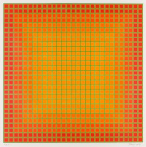Julian Stańczak (1928 Borownica - 2017 Seven Hills, Ohio), 
