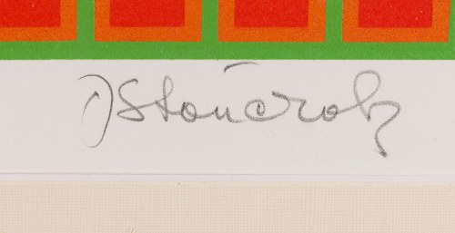 Julian Stańczak (1928 Borownica - 2017 Seven Hills, Ohio), 