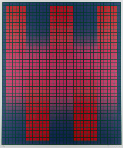 Julian Stańczak (1928 Borownica - 2017 Seven Hills, Ohio), 