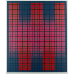 Julian Stańczak (1928, Borownica – 2017, Seven Hills, Ohio), Trespass