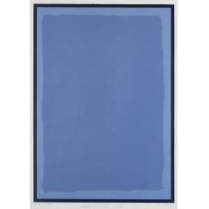 Jacek Bigoszewski (1945 Łódź - 1997 Łódź), Hommage a Yves Klein, 1993