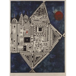 Stanisław Wójtowicz (1920 Kraków - 1991 Kraków), Miasto, 1960