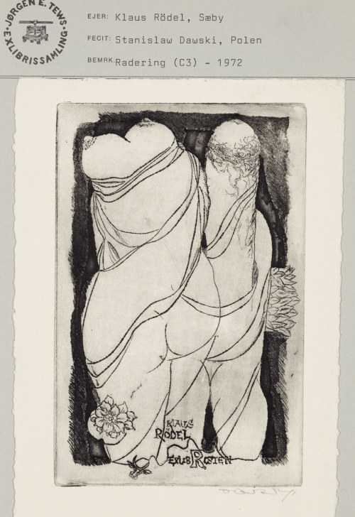 Stanisław Dawski (1905 Dorohusk - 1990 Warszawa), Zestaw 5 Ex Librisów