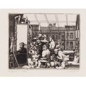 Jacek Gaj (1938 Krakau – 2021), „Bei Adam“, 1968