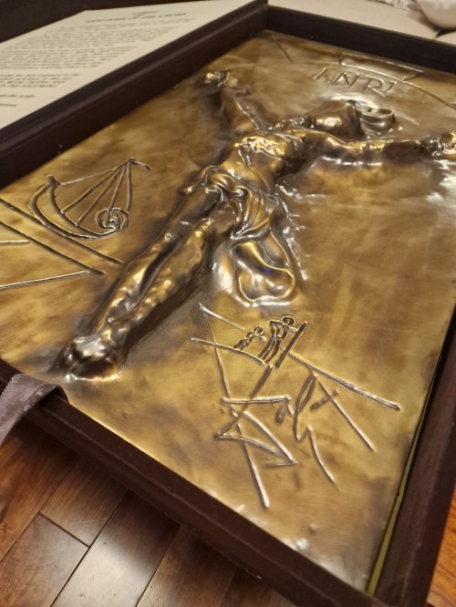 Salvador Dali (1904-1989), Christ of St. John of the Cross (Chrystus Św. Jana od Krzyża), 1978